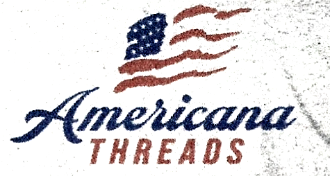 Americana Flag Logo Fleece Pullover Hoodie